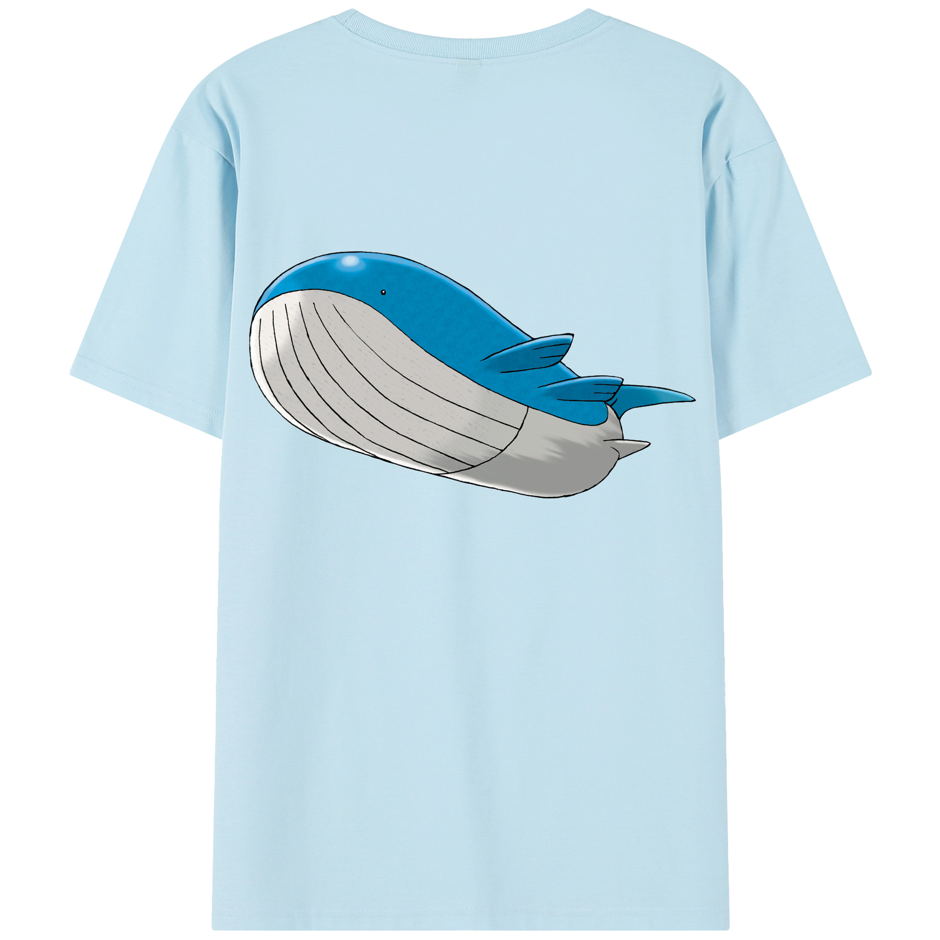 （画像用） ポケットモンスター Pokémon 綿100％半袖Tシャツ（背面プリント）